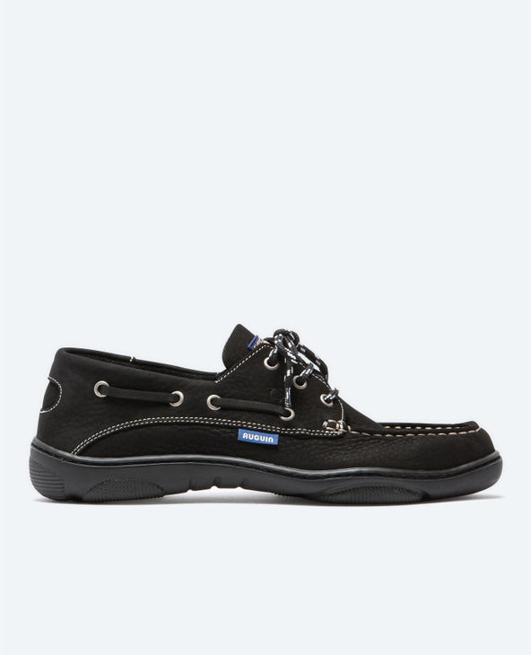 Christophe Auguin Boat Shoe -  Noir