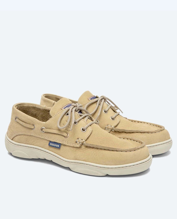 Christophe Auguin Boat Shoe - Beige