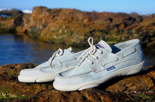 Christopher Auguin Boat Shoe - Ciel