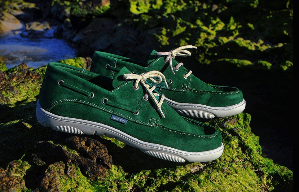 Christophe Auguin Boat Shoe - Vert