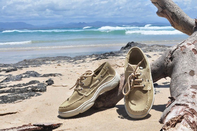 Christophe Auguin Boat Shoe - Beige