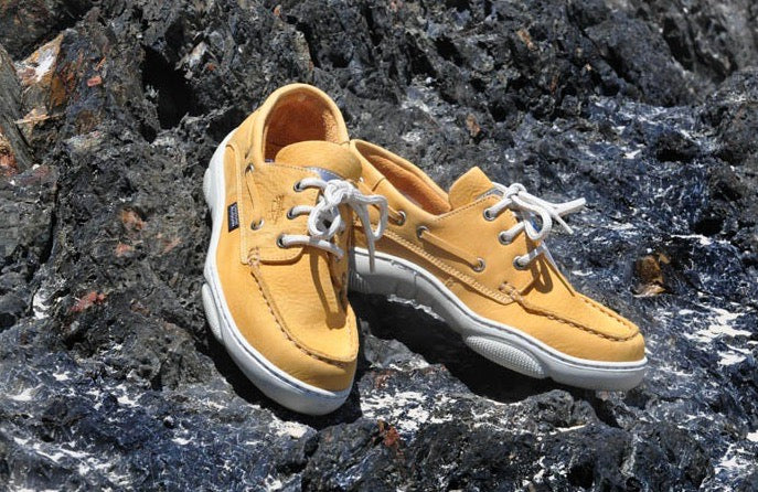 Christophe Auguin Boat Shoe -  Jaune